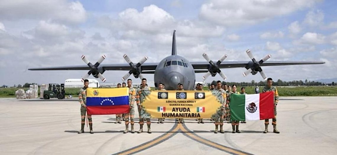 México mantiene activo el puente aéreo de Ayuda Humanitaria a Venezuela