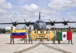 México mantiene activo el puente aéreo de Ayuda Humanitaria a Venezuela