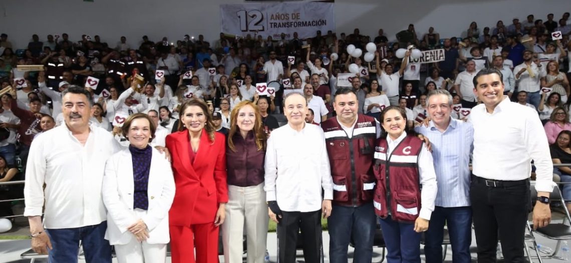 Celebra Lorenia Valles 12 años de Morena como primera fuerza política