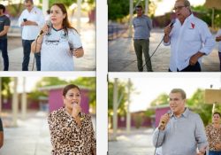 Se reúnen líderes del PT con vecinos de tres Comisarías del Valle de Guaymas 