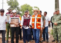 Gobernador Durazo acelera la recuperación de Nogales tras fuertes lluvias