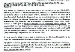 Agilizarán trámites de cooperativas; Icreson deja la tarea al INAES
