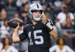 Fernando Mendoza lanza su primer touchdown con Las Vegas Raiders