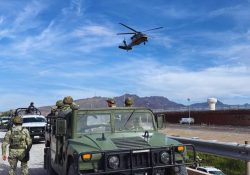 México y EU despliegan fuerzas en frontera para enviar mensaje a cárteles