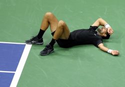 Novak Djokovic rompe en llanto tras caer en primera ronda del US Open