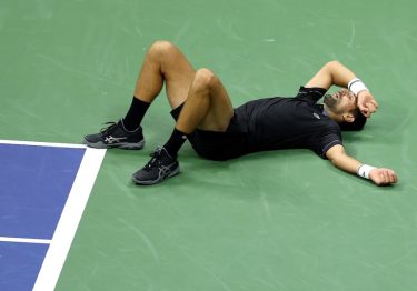Novak Djokovic rompe en llanto tras caer en primera ronda del US Open