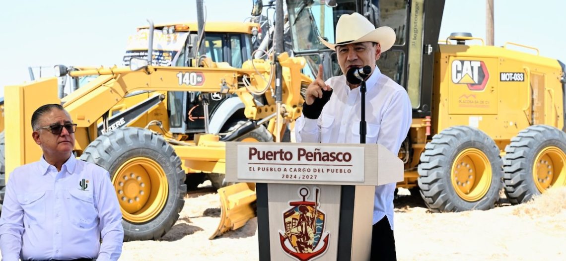 Gobernador Durazo arranca modernización de carretera Sonoyta-Puerto Peñasco
