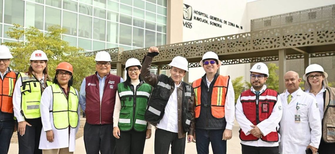 Gobernador Alfonso Durazo marca récord en salud: 10 hospitales en cinco años