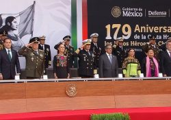 Sheinbaum conmemora la gesta de los Niños Héroes con solemne homenaje nacional
