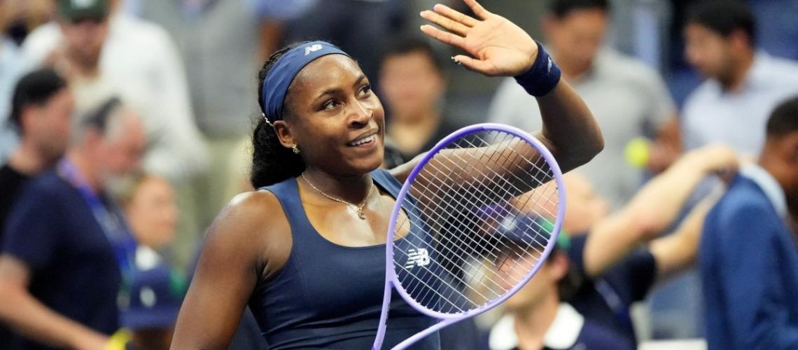 Coco Gauff debuta con triunfo en US Open y mantiene la mira en el número uno