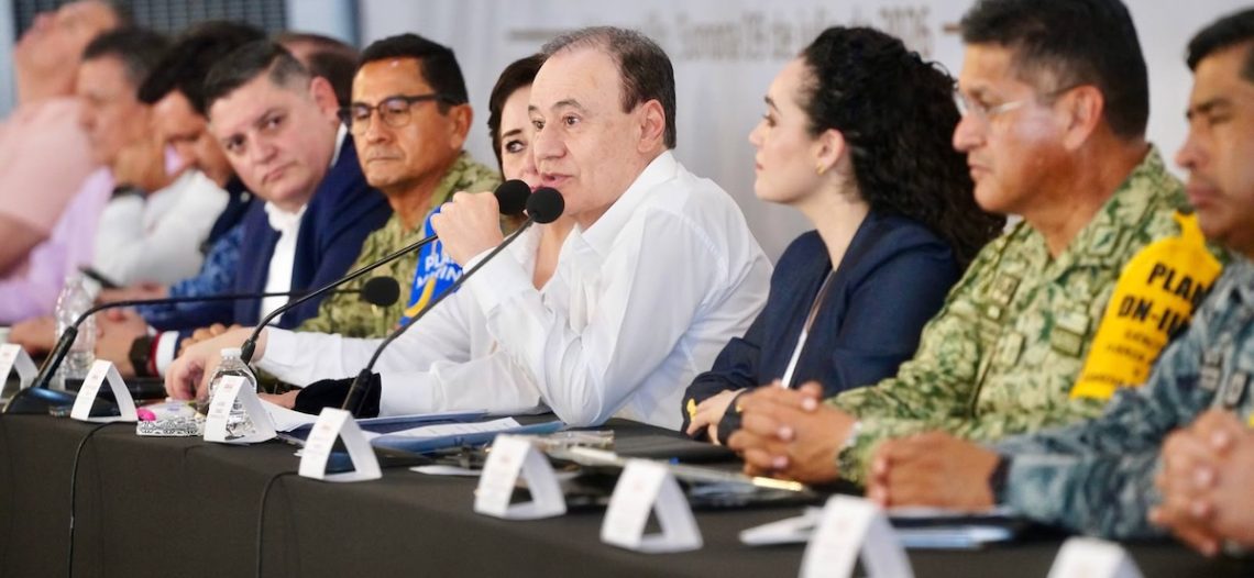Gobernador Durazo mantiene despliegue preventivo ante la llegada de “Polo”