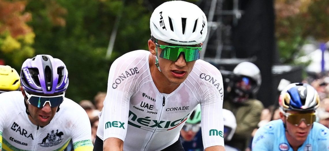Isaac del Toro finaliza quinto en el Mundial de Ciclismo celebrado en Montreal