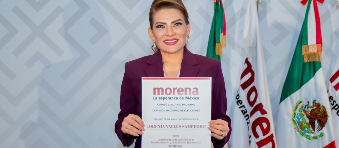 Lorenia Valles asume coordinación de Comités de Transformación en Sonora