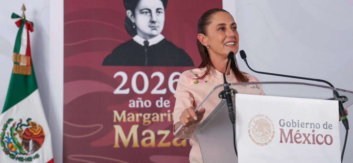 Sheinbaum inicia gira nacional y destaca programas sociales en Durango
