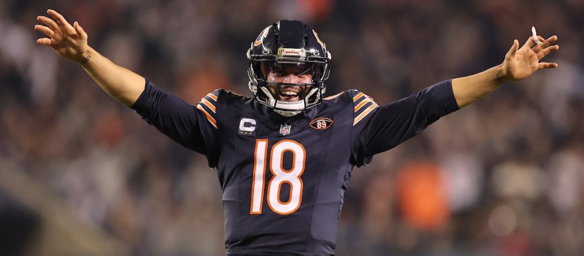 Caleb Williams guía a Bears al triunfo 30-24 ante Patriots en Soldier Field