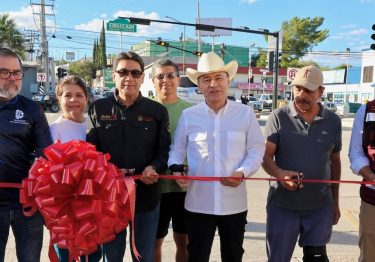 Gobernador Alfonso Durazo inaugura puente de más de 17 mdp en Nogales