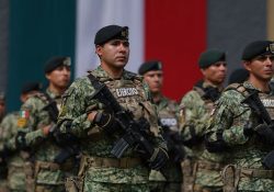 México despliega elementos navales, vehículos y drones para vigilar la frontera
