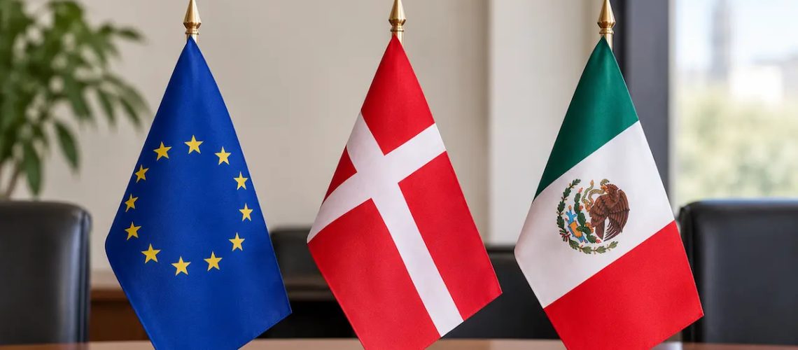 Dinamarca ratifica el Acuerdo Global con México para fortalecer cooperación