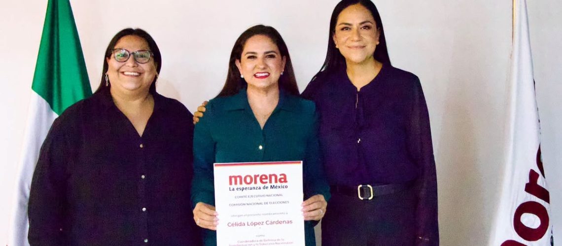Célida López coordinará comités de transformación de Morena en Hermosillo