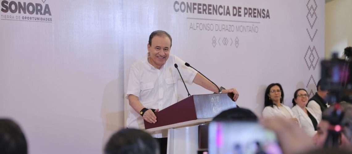 Alfonso Durazo presenta balance de obras y programas sociales en Nogales