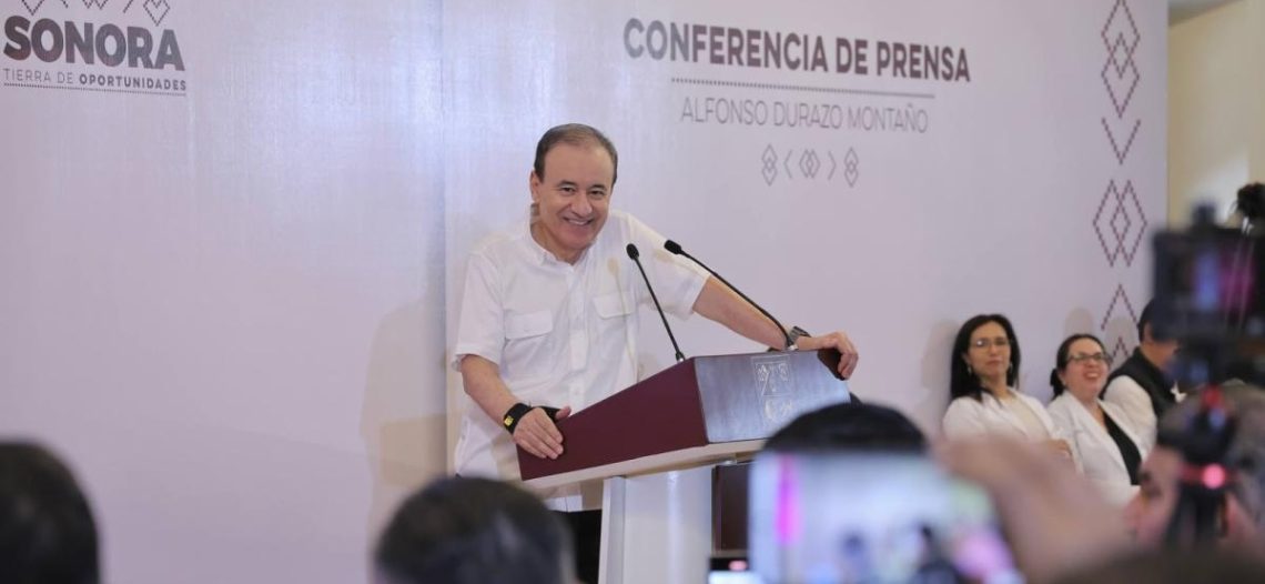 Alfonso Durazo presenta balance de obras y programas sociales en Nogales