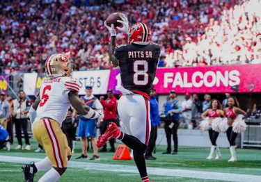 Falcons vence a los 49ers y termina con su invicto en la temporada NFL