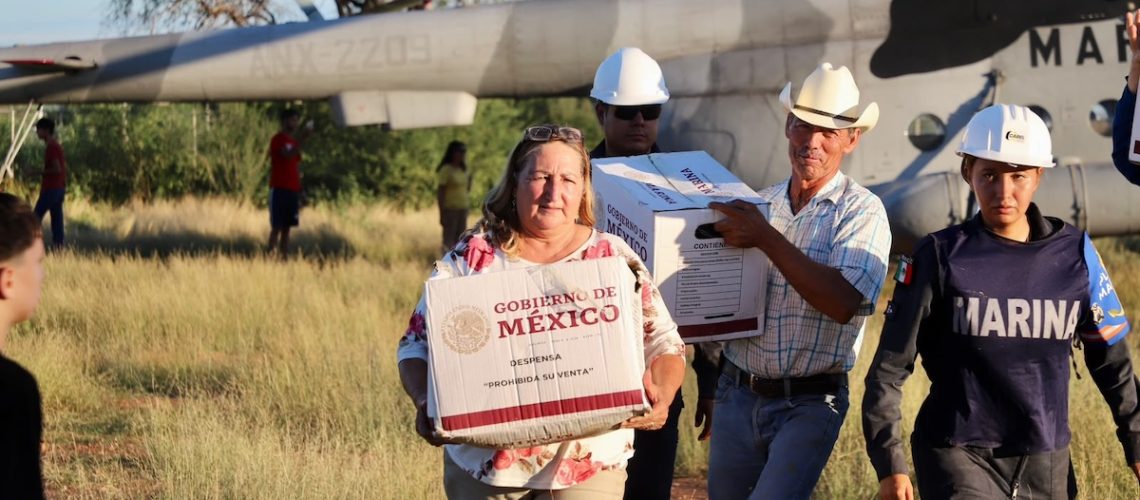 Gobierno de Sonora mantiene apoyos y vigilancia tras el paso del huracán Polo