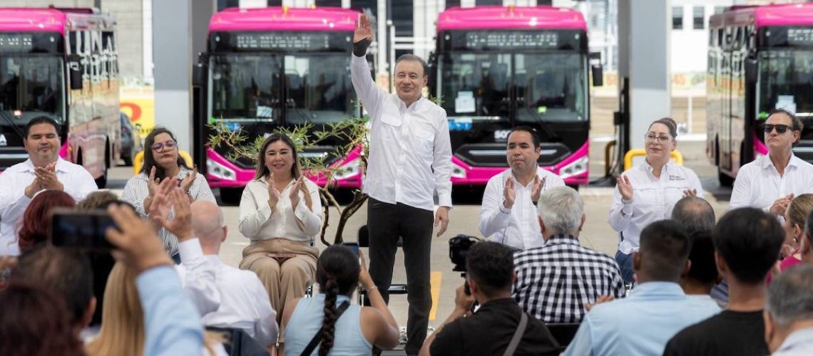 Durazo incorpora tecnología y seguridad a unidades de Línea Eléctrica Exprés