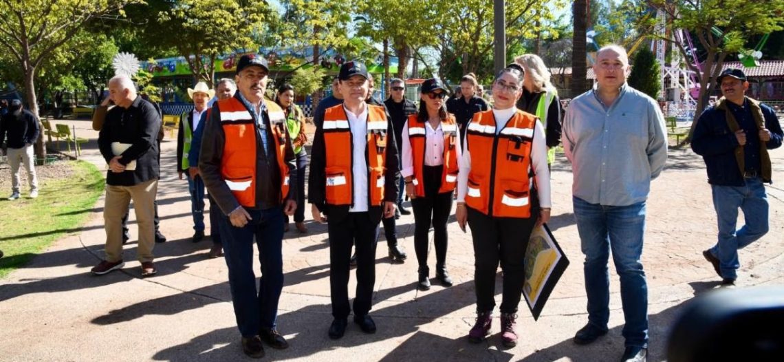 Gobernador Durazo impulsa modernización del Parque Ostimuri con 93mdp